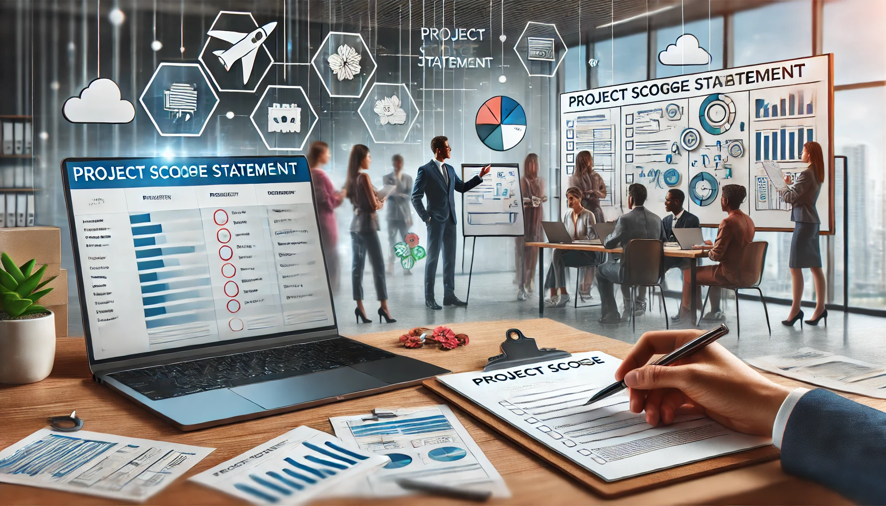 The concept of a project scope statement The concept of a project scope statement